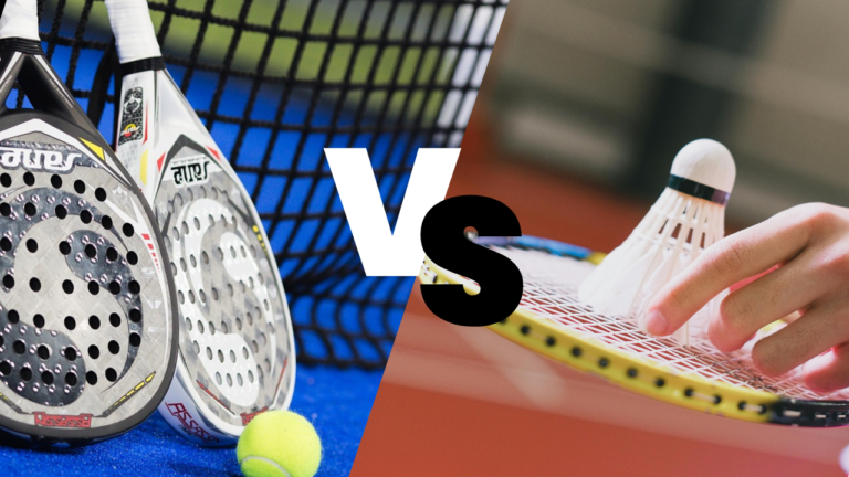 padel vs badminton