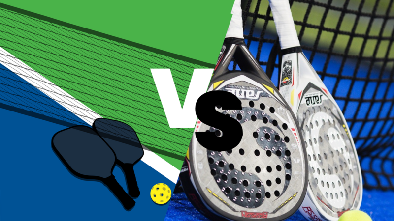 padel vs pickelball