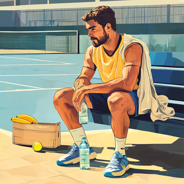 comment bien récupérer entre 2 matchs de padel ?